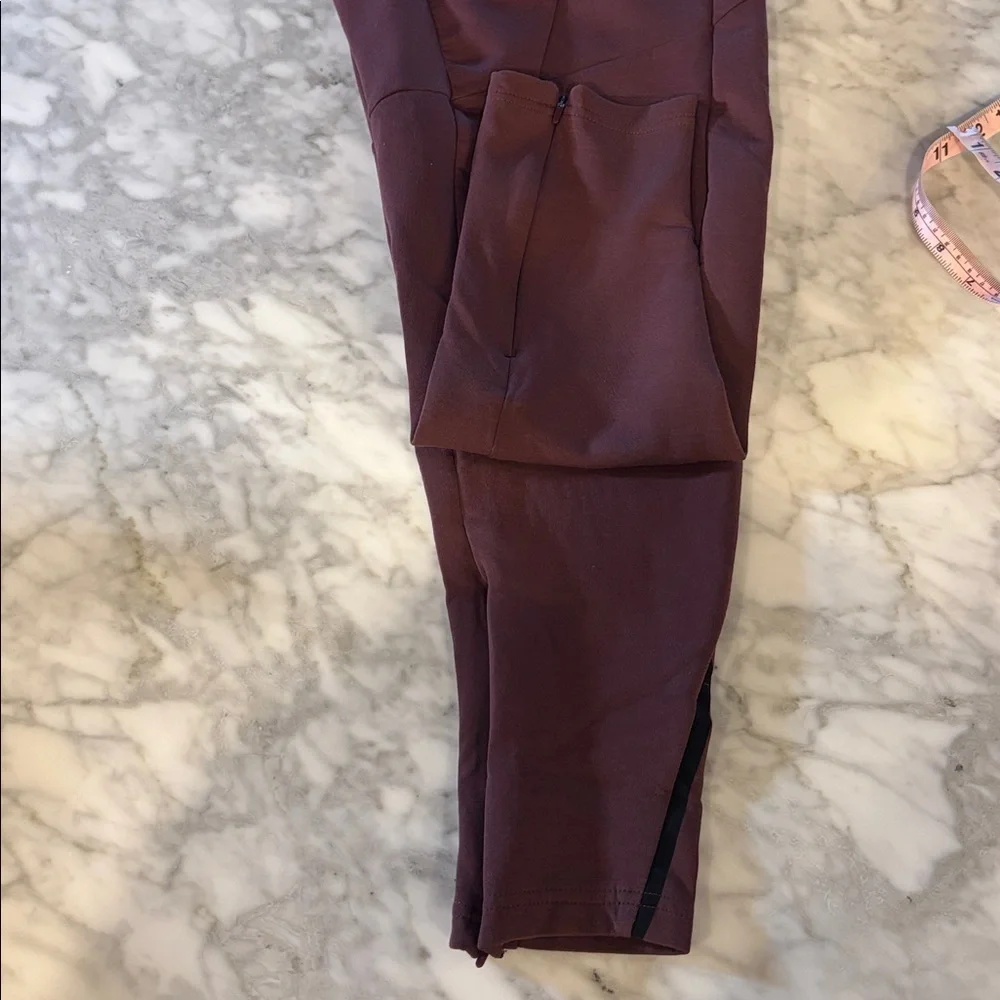 Adidas men’s D4T knit pant, maroon, small